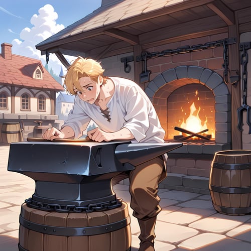 Blacksmith Forge - Illustrious by Navedaxu on Tensor.Art