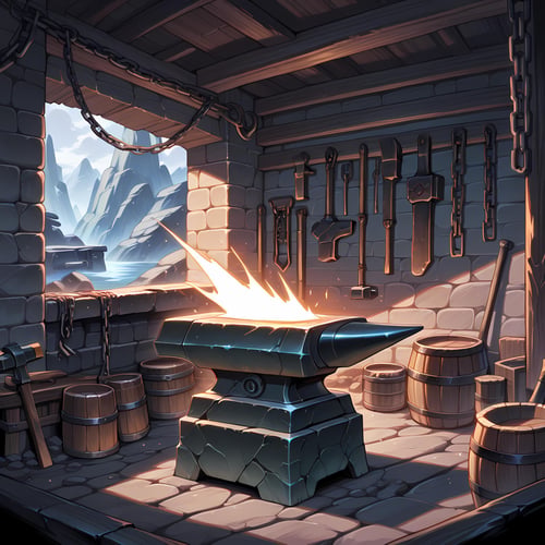 Blacksmith Forge - Illustrious by Navedaxu on Tensor.Art