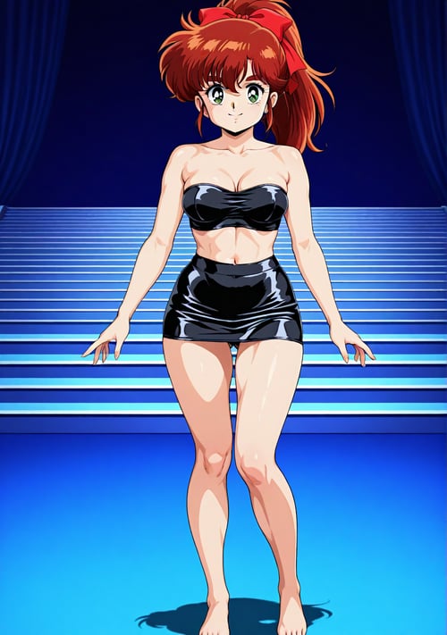 SEXYCOS002(coated pleated skirt)XL by ル・カイン on Tensor.Art
