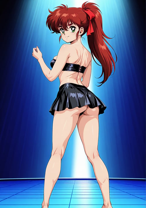 SEXYCOS002(coated pleated skirt)XL by ル・カイン on Tensor.Art
