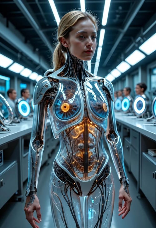 ANDROID WOMEN [LORA] [SDXL] by XLAB_STUDIO on Tensor.Art