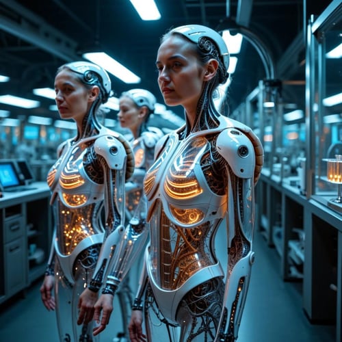 ANDROID WOMEN [LORA] [SDXL] by XLAB_STUDIO on Tensor.Art