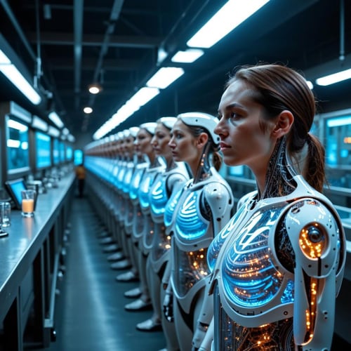 ANDROID WOMEN [LORA] [SDXL] by XLAB_STUDIO on Tensor.Art