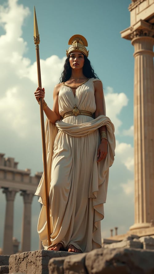 GREEK MYTHOLOGY: ATHENA [LORA] [FLUX] by XLAB_STUDIO on Tensor.Art