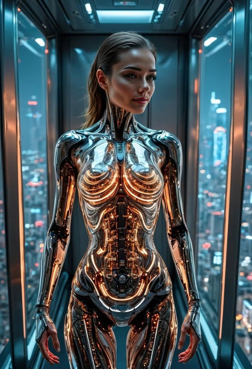 ANDROID WOMEN [LORA] [SDXL] by XLAB_STUDIO on Tensor.Art