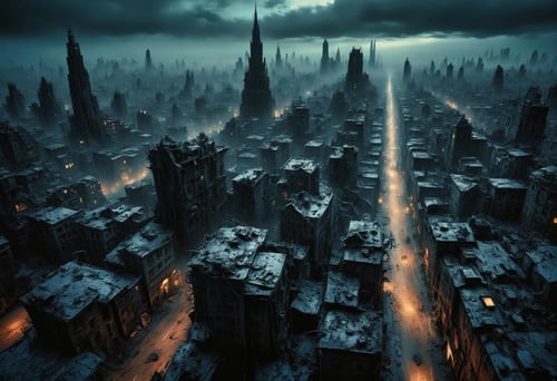 DARK CITY SURVIVAL EDITION [LORA] [FLUX] by XLAB_STUDIO on Tensor.Art