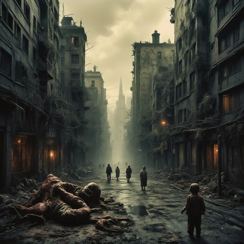 DARK CITY SURVIVAL EDITION [LORA] [FLUX] by XLAB_STUDIO on Tensor.Art