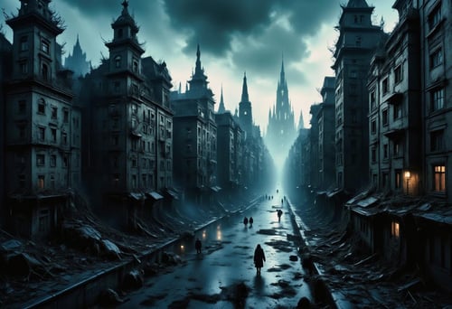 DARK CITY SURVIVAL EDITION [LORA] [FLUX] by XLAB_STUDIO on Tensor.Art
