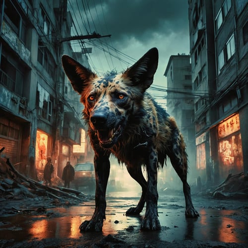 DARK CITY SURVIVAL EDITION [LORA] [FLUX] by XLAB_STUDIO on Tensor.Art