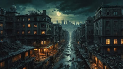 DARK CITY SURVIVAL EDITION [LORA] [FLUX] by XLAB_STUDIO on Tensor.Art