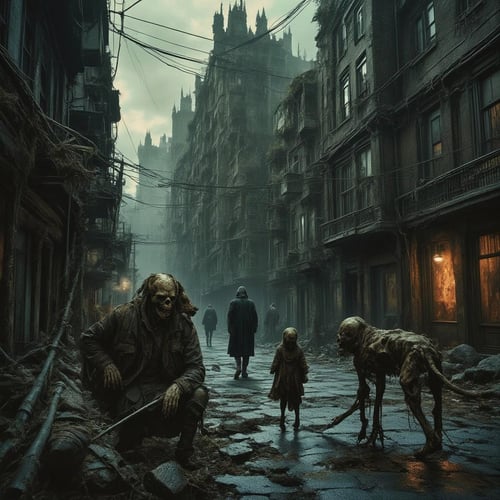 DARK CITY SURVIVAL EDITION [LORA] [FLUX] by XLAB_STUDIO on Tensor.Art