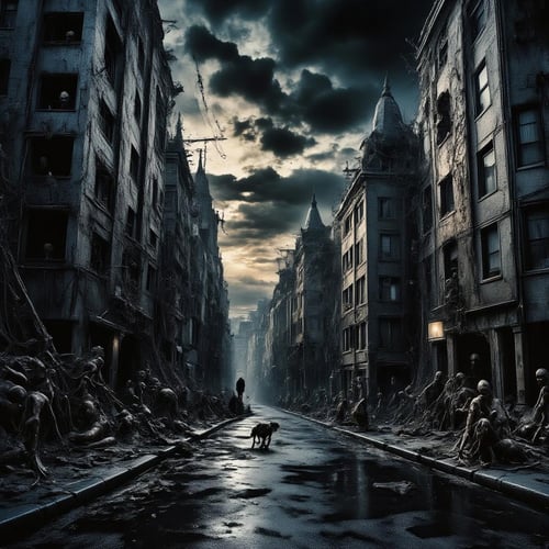 DARK CITY SURVIVAL EDITION [LORA] [FLUX] by XLAB_STUDIO on Tensor.Art
