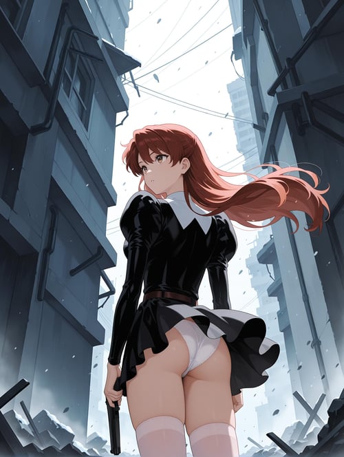 【Illustrious】黒デルモ なおみ アイカ (black delmo naomi) (AIKa) by sg5e2 on Tensor.Art