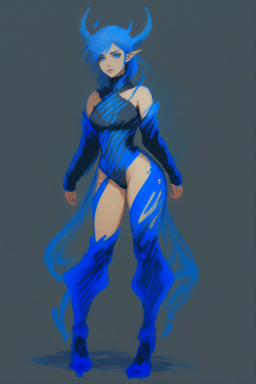 Envy Starlight Blue Sketch 01 by _Envy_ on Tensor.Art