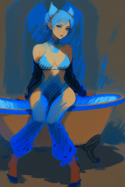 Envy Starlight Blue Sketch 01 by _Envy_ on Tensor.Art