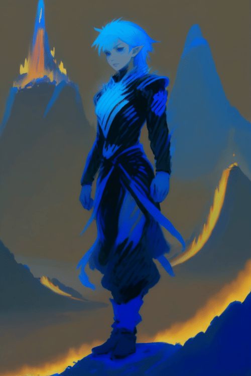 Envy Starlight Blue Sketch 01 by _Envy_ on Tensor.Art