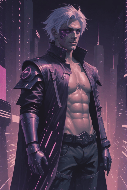 Envy Starlight Dystopian Cyberpunk 01 by _Envy_ on Tensor.Art