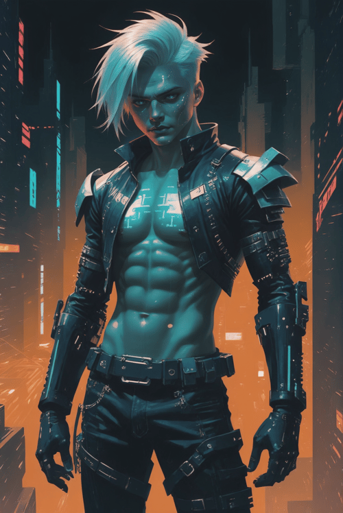 Envy Starlight Dystopian Cyberpunk 01 by _Envy_ on Tensor.Art