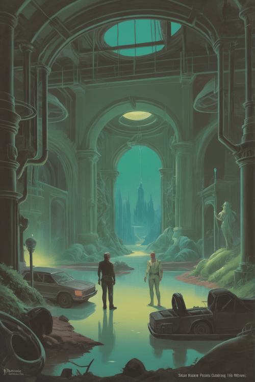 Envy Starlight 1980s Scifi Cover Art 01 by _Envy_ on Tensor.Art