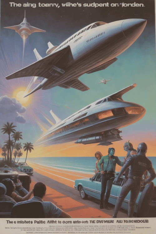 Envy Starlight 1980s Scifi Cover Art 01 by _Envy_ on Tensor.Art