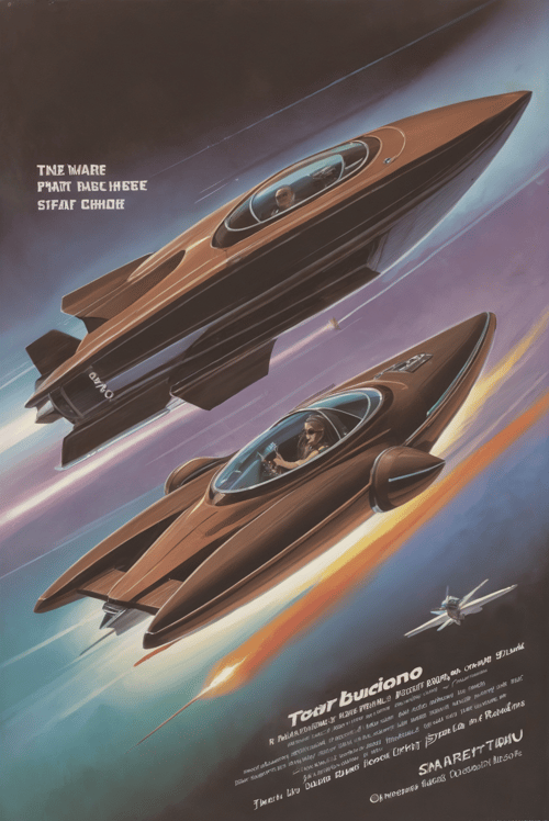 Envy Starlight 1980s Scifi Cover Art 01 by _Envy_ on Tensor.Art