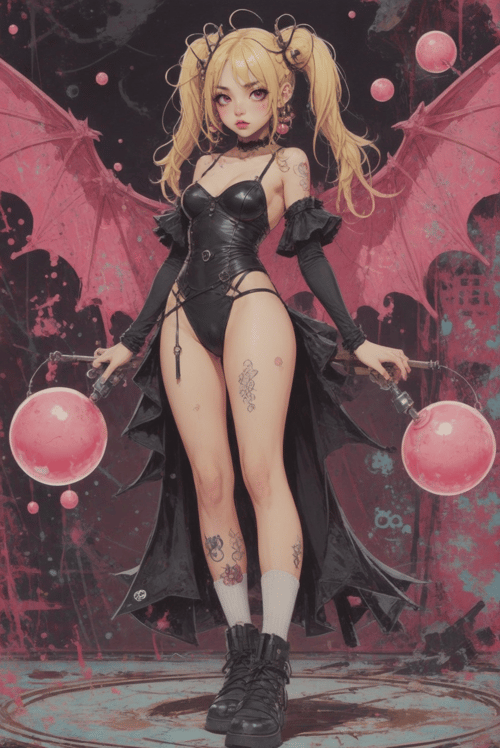 Envy Starlight Cyber-Grunge 01 by _Envy_ on Tensor.Art
