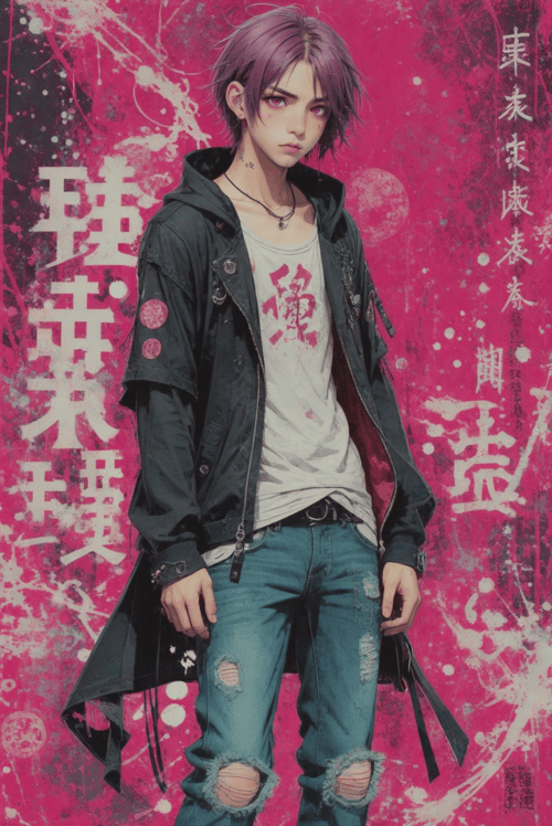 Envy Starlight Cyber-Grunge 01 by _Envy_ on Tensor.Art