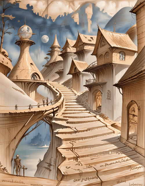 Envy DaVinci's Dream Journal XL 01 by _Envy_ on Tensor.Art