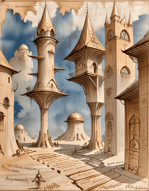 Envy DaVinci's Dream Journal XL 01 by _Envy_ on Tensor.Art