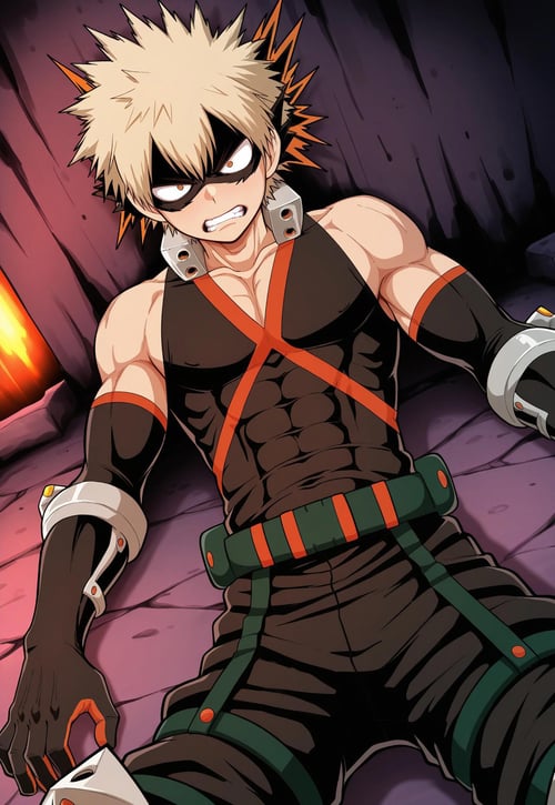 Katsuki Bakugo (Pony | Illustrious) by LycroneFierce on Tensor.Art