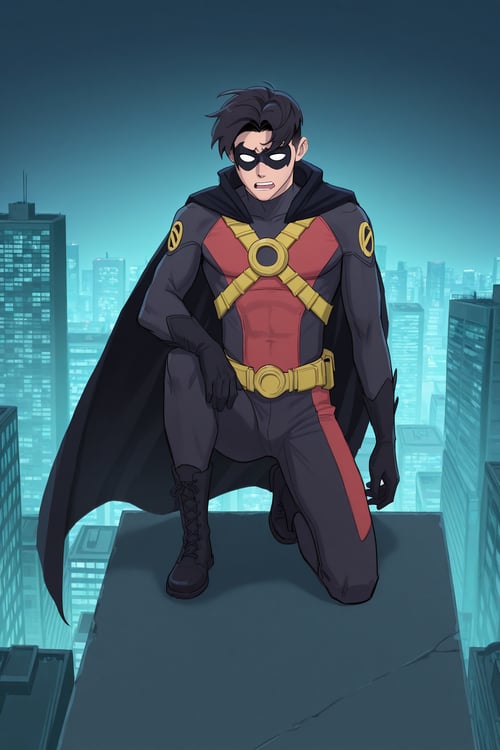 Tim Drake / Red Robin - DC Comics [Commission] by 25kkai on Tensor.Art