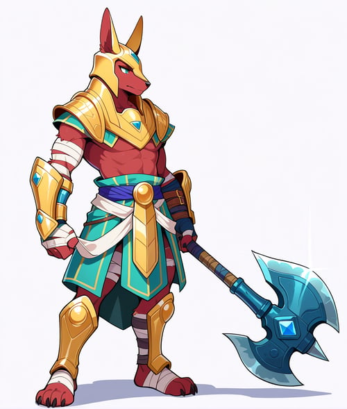 Nasus - League of Legends (+Infernal Skin)[NoobAI] by Aswoll on Tensor.Art