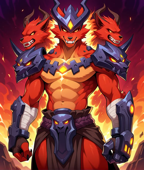 Nasus - League of Legends (+Infernal Skin)[NoobAI] by Aswoll on Tensor.Art
