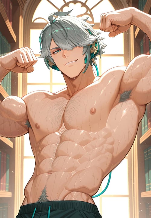 Alhaitham [Genshin Impact/Illustrious] by eklipes on Tensor.Art