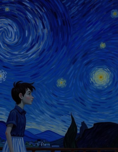 Starry Night by Projekt 66 on Tensor.Art
