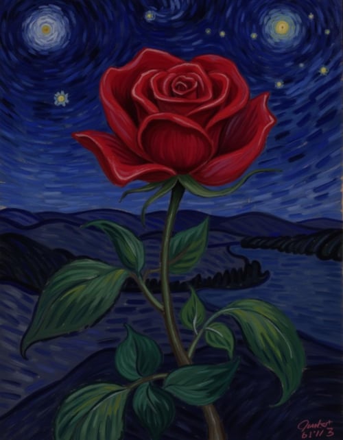 Starry Night by Projekt 66 on Tensor.Art