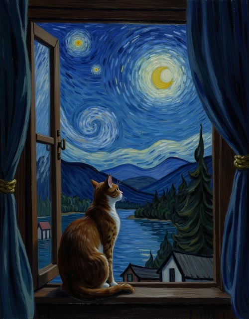 Starry Night by Projekt 66 on Tensor.Art