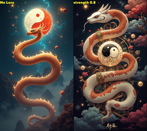 Year of the Snake [FLUX] by AIDigitalMediaAgency on Tensor.Art