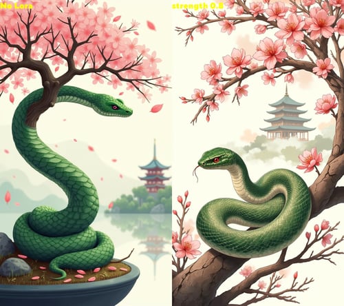 Year of the Snake [FLUX] by AIDigitalMediaAgency on Tensor.Art