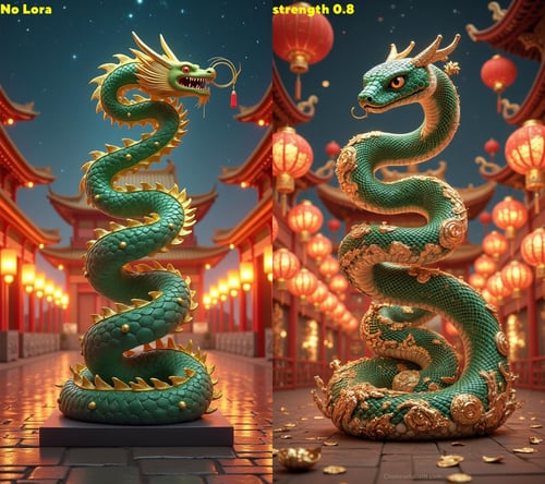 Year of the Snake [FLUX] by AIDigitalMediaAgency on Tensor.Art