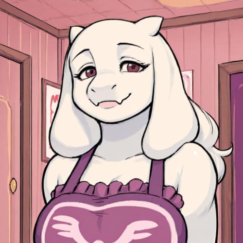 Toriel - Under(her)tail version by Hoodie on Tensor.Art