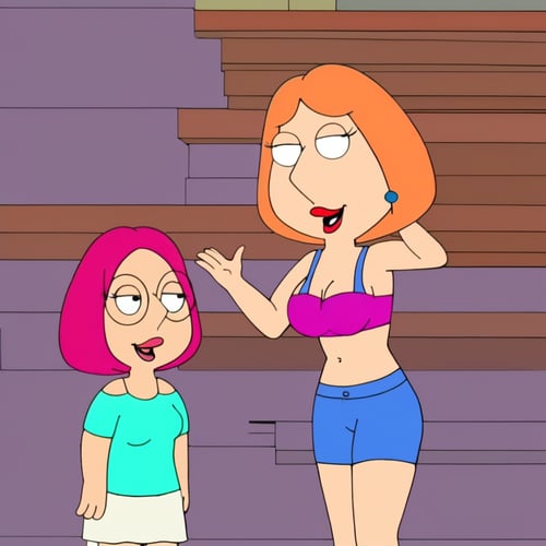 Lois and Meg by hore_ma on Tensor.Art
