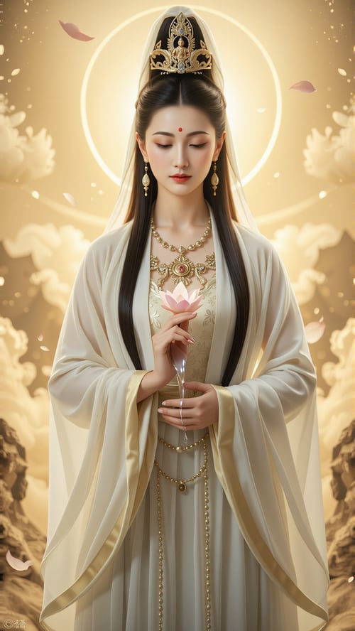 🪷Guanyin Bodhisattva 觀世音菩薩|FuturEvoLab by FuturEvoLab on Tensor.Art