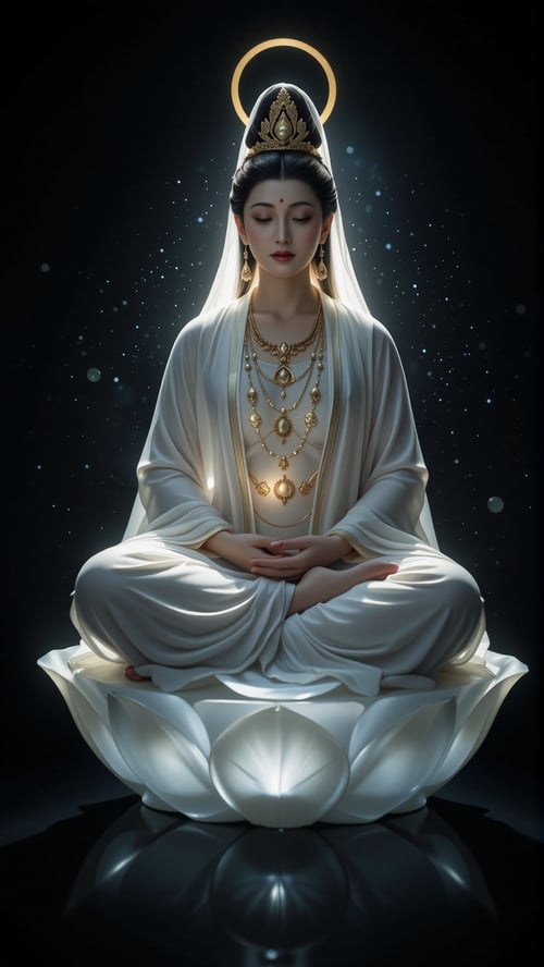 🪷Guanyin Bodhisattva 觀世音菩薩|FuturEvoLab by FuturEvoLab on Tensor.Art