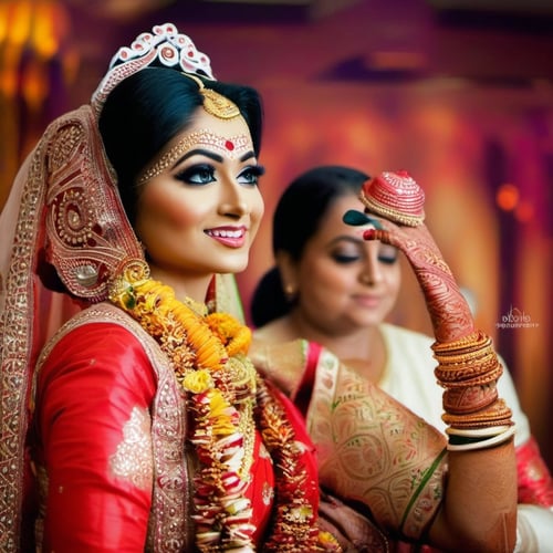 Bridal jewellery  by sinchit on Tensor.Art