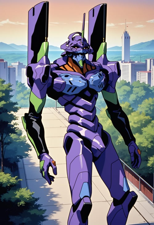 Evangelion Unit-01 (エヴァンゲリオン初号機, Eva-01), Neon Genesis Evangelion (新世紀エヴァンゲリオン), LoRA, PonyXL by NMackelie on Tensor.Art