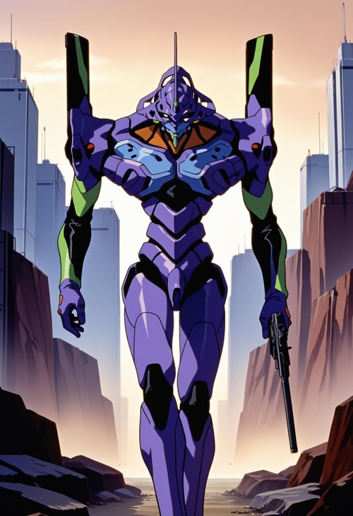 Evangelion Unit-01 (エヴァンゲリオン初号機, Eva-01), Neon Genesis Evangelion (新世紀エヴァンゲリオン), LoRA, PonyXL by NMackelie on Tensor.Art