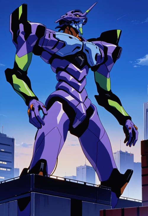 Evangelion Unit-01 (エヴァンゲリオン初号機, Eva-01), Neon Genesis Evangelion (新世紀エヴァンゲリオン), LoRA, PonyXL by NMackelie on Tensor.Art