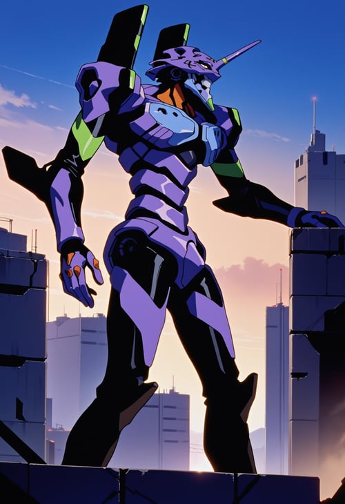 Evangelion Unit-01 (エヴァンゲリオン初号機, Eva-01), Neon Genesis Evangelion (新世紀エヴァンゲリオン), LoRA, PonyXL by NMackelie on Tensor.Art