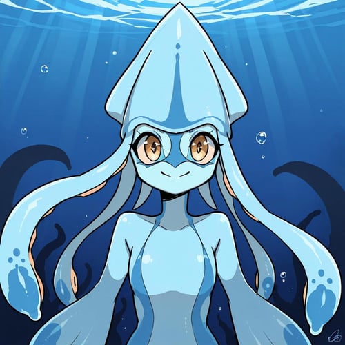Anthro Squid by Hoodie on Tensor.Art